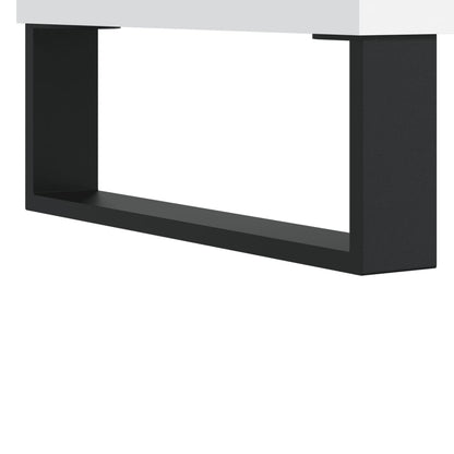 vidaXL Nachttisch Weiß 40x35x47,5 cm Holzwerkstoff