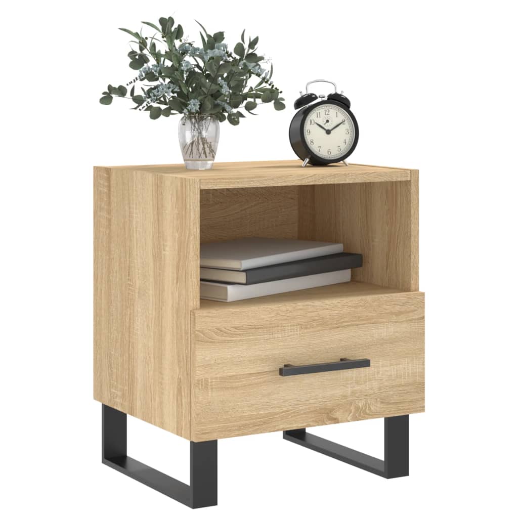 vidaXL Nachttisch Sonoma-Eiche 40x35x47,5 cm Holzwerkstoff