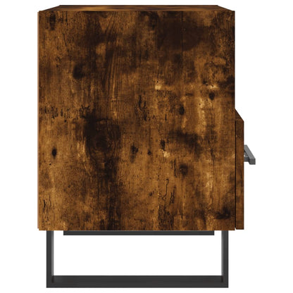 vidaXL Nachttisch Räuchereiche 40x35x47,5 cm Holzwerkstoff