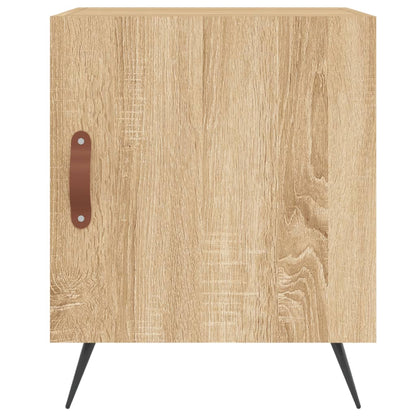vidaXL Tables de chevet 2 pcs Chêne Sonoma 40x40x50 cm Bois d'ingénierie