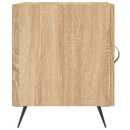 vidaXL Tables de chevet 2 pcs Chêne Sonoma 40x40x50 cm Bois d'ingénierie