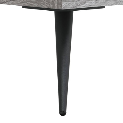 vidaXL Tables de chevet 2 pcs Gris sonoma 40x40x50 cm Bois d'ingénierie