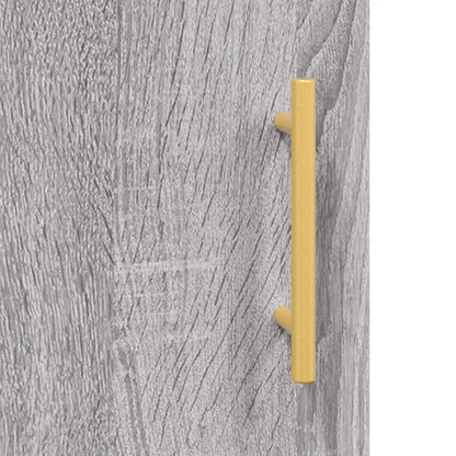 vidaXL Nachttische 2 Stk. Grau Sonoma 40x40x50 cm Holzwerkstoff
