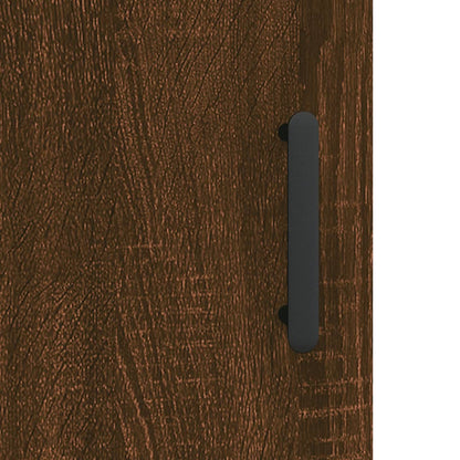 vidaXL Nachttisch Braun Eichen-Optik 40x40x50 cm Holzwerkstoff