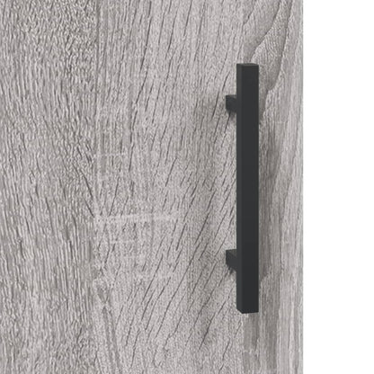 vidaXL Nachttische 2 Stk. Grau Sonoma 40x40x50 cm Holzwerkstoff