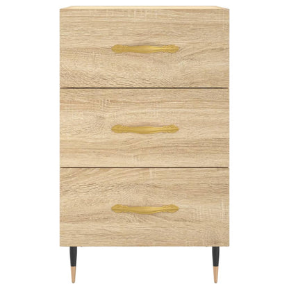 vidaXL Nachttisch Sonoma-Eiche 40x40x66 cm Holzwerkstoff