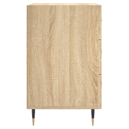 vidaXL Nachttisch Sonoma-Eiche 40x40x66 cm Holzwerkstoff