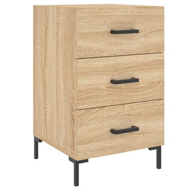 vidaXL Nachttisch Sonoma-Eiche 40x40x66 cm Holzwerkstoff