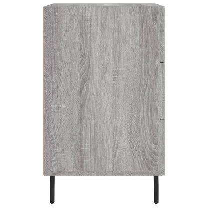vidaXL Nachttisch Grau Sonoma 40x40x66 cm Holzwerkstoff