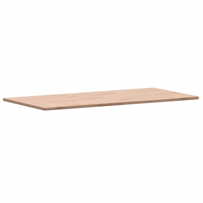 vidaXL Tischplatte 80x40x1,5 cm Rechteckig Massivholz Buche