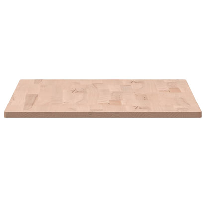 vidaXL Tischplatte 80x40x1,5 cm Rechteckig Massivholz Buche