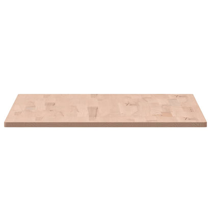 vidaXL Tischplatte 100x60x1,5 cm Rechteckig Massivholz Buche