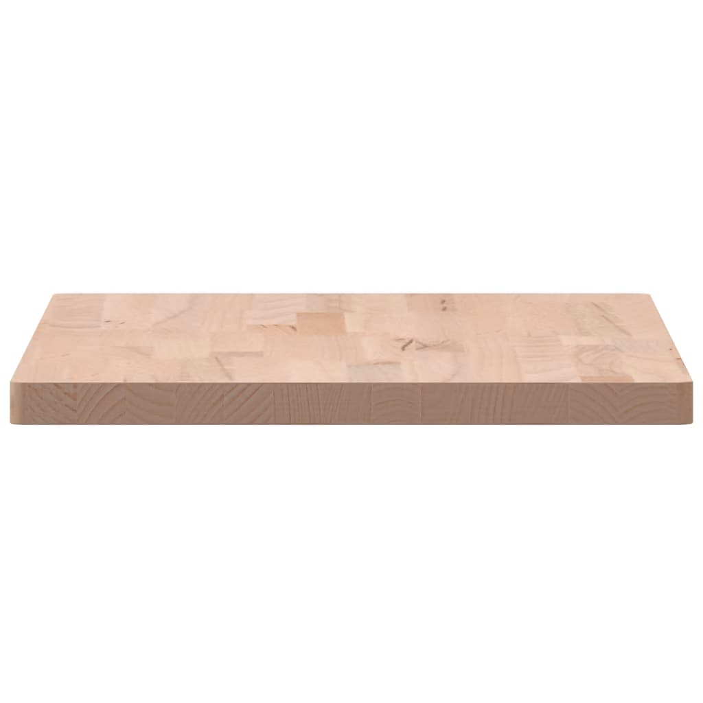 vidaXL Tischplatte 60x40x2,5 cm Rechteckig Massivholz Buche