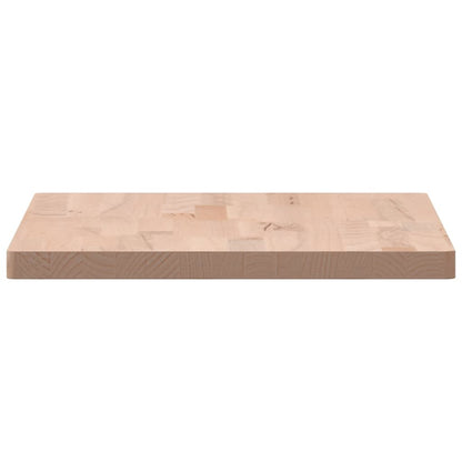 vidaXL Tischplatte 60x40x2,5 cm Rechteckig Massivholz Buche