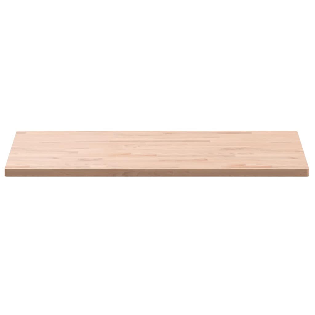 vidaXL Tischplatte 100x60x2,5 cm Rechteckig Massivholz Buche