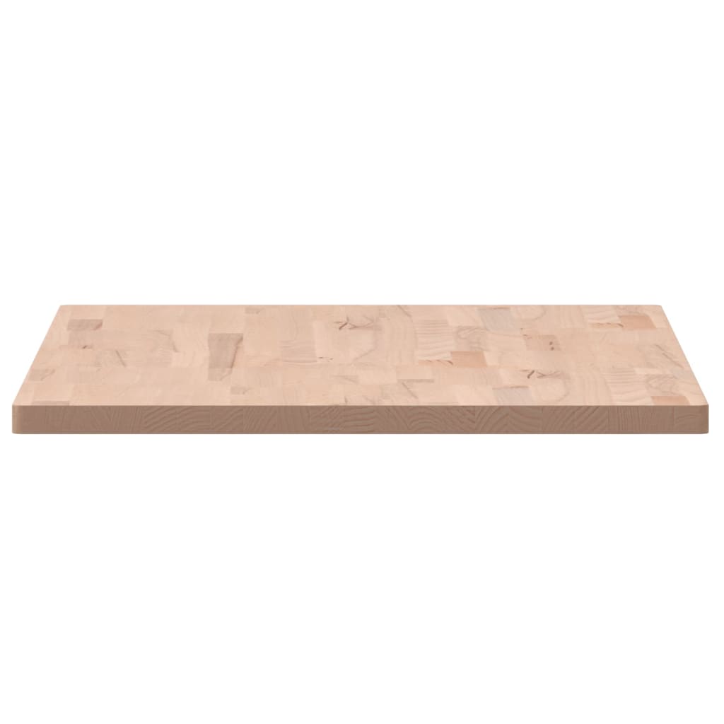 vidaXL Tischplatte 100x60x2,5 cm Rechteckig Massivholz Buche