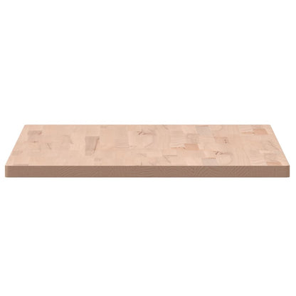 vidaXL Tischplatte 100x60x2,5 cm Rechteckig Massivholz Buche
