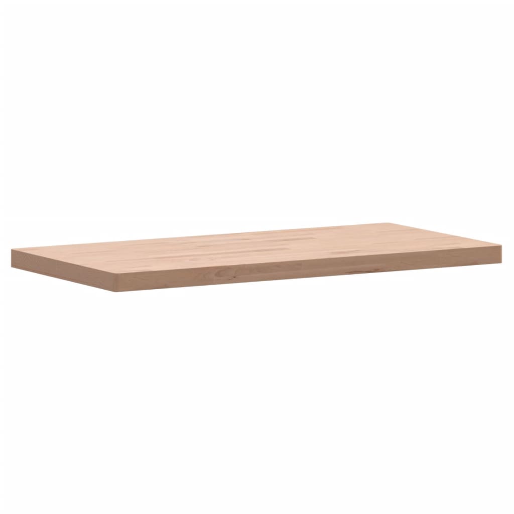 vidaXL Tischplatte 100x50x4 cm Rechteckig Massivholz Buche