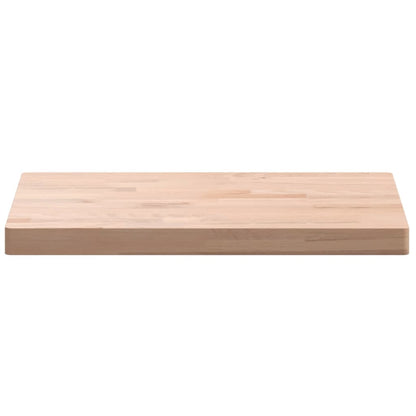 vidaXL Tischplatte 60x40x4 cm Rechteckig Massivholz Buche
