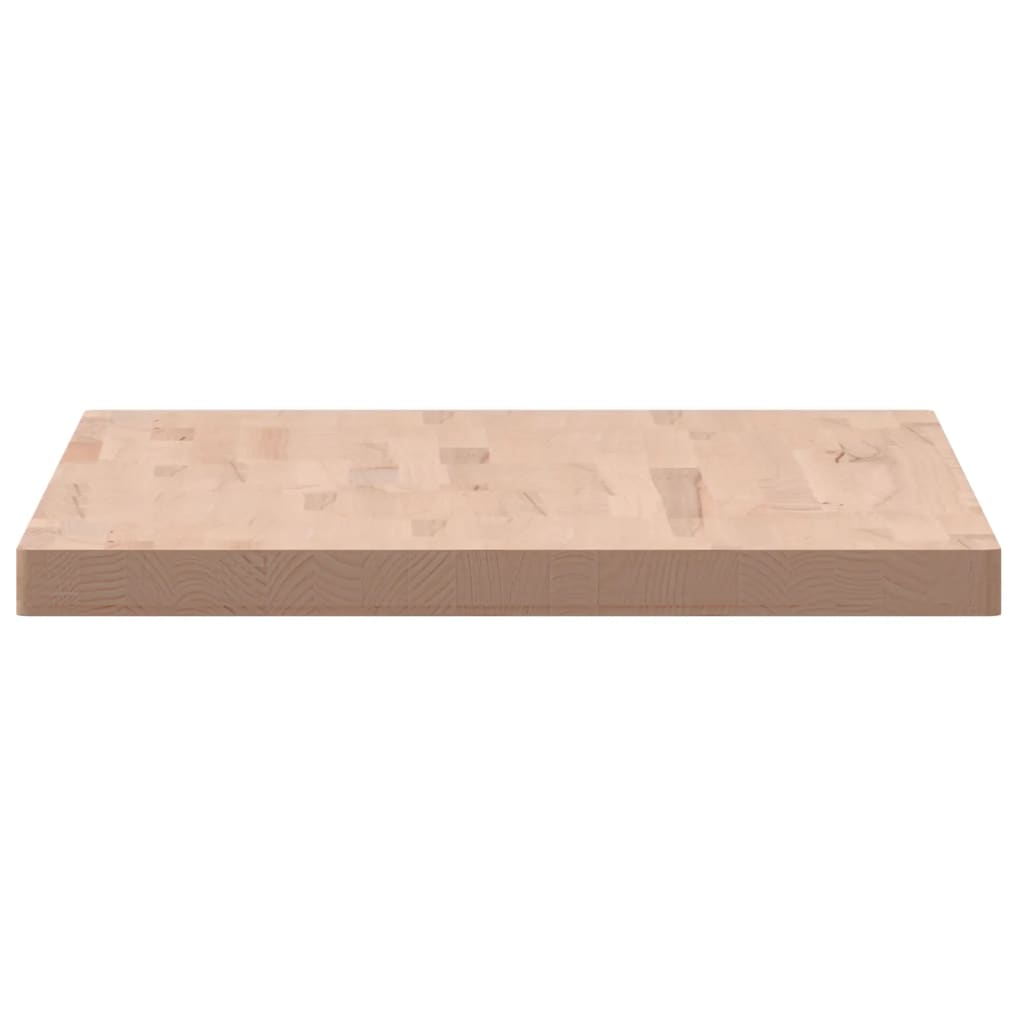 vidaXL Tischplatte 100x60x4 cm Rechteckig Massivholz Buche