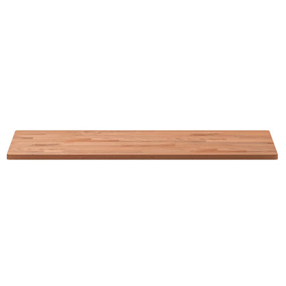 vidaXL Tischplatte 80x40x1,5 cm Rechteckig Massivholz Buche
