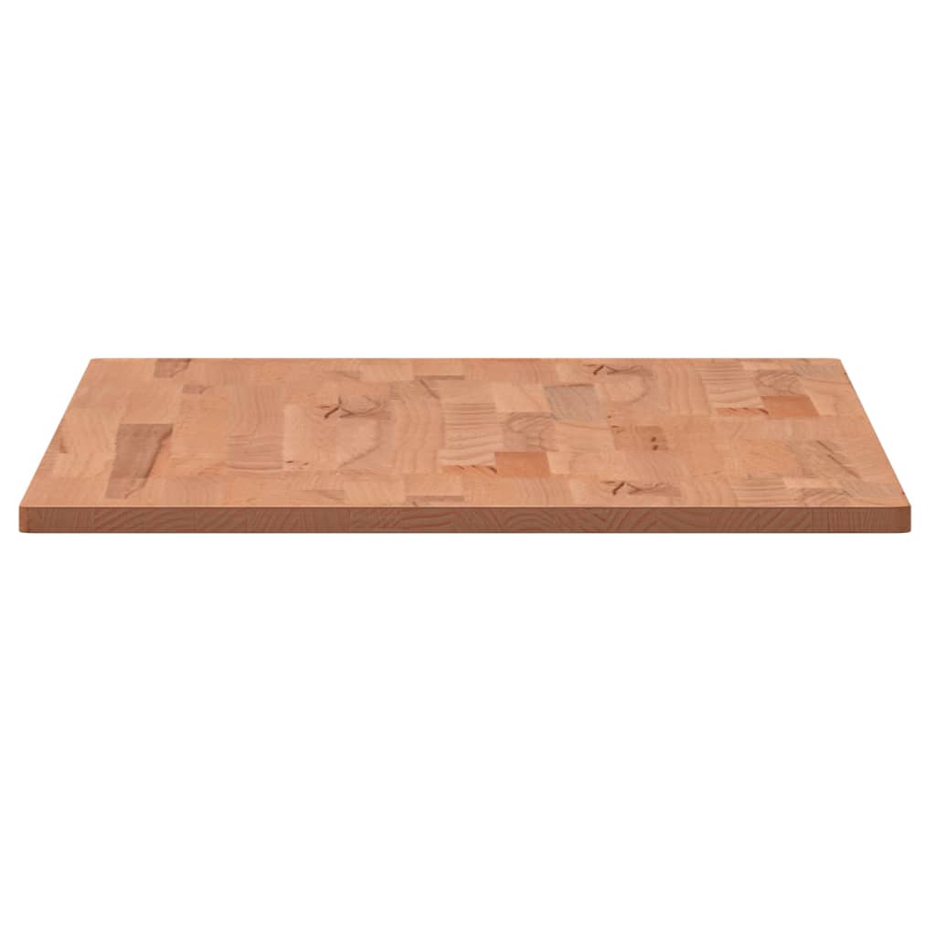 vidaXL Tischplatte 80x40x1,5 cm Rechteckig Massivholz Buche