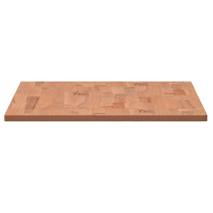 vidaXL Tischplatte 80x40x1,5 cm Rechteckig Massivholz Buche