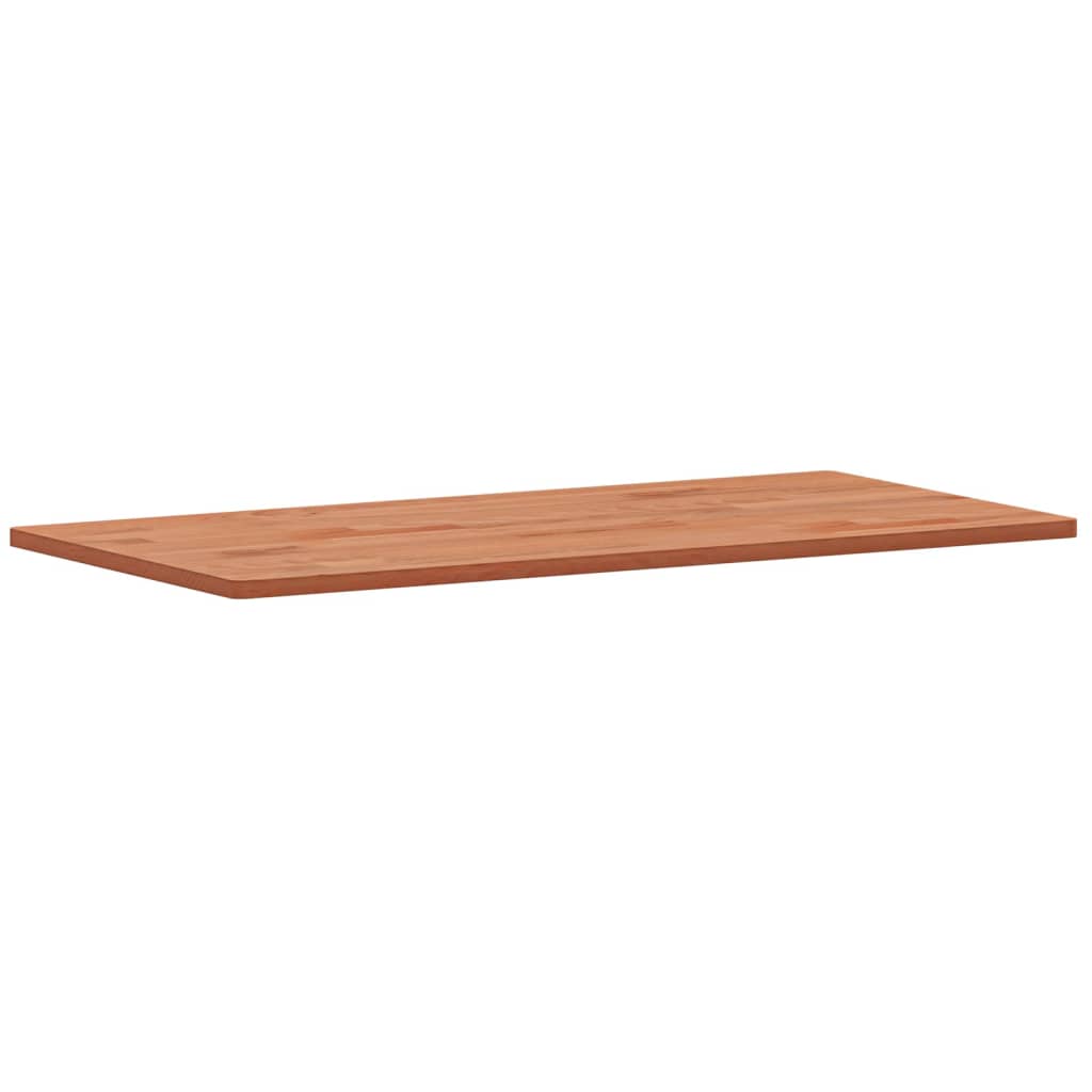 vidaXL Tischplatte 100x50x1,5 cm Rechteckig Massivholz Buche