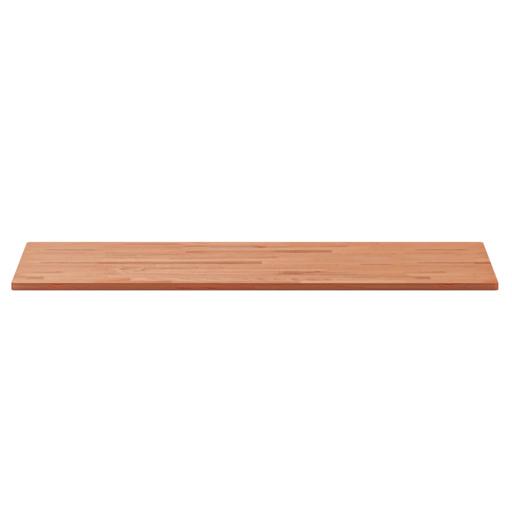 vidaXL Tischplatte 100x50x1,5 cm Rechteckig Massivholz Buche