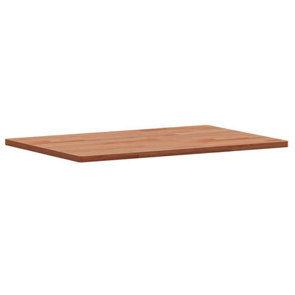 vidaXL Tischplatte 60x40x1,5 cm Rechteckig Massivholz Buche
