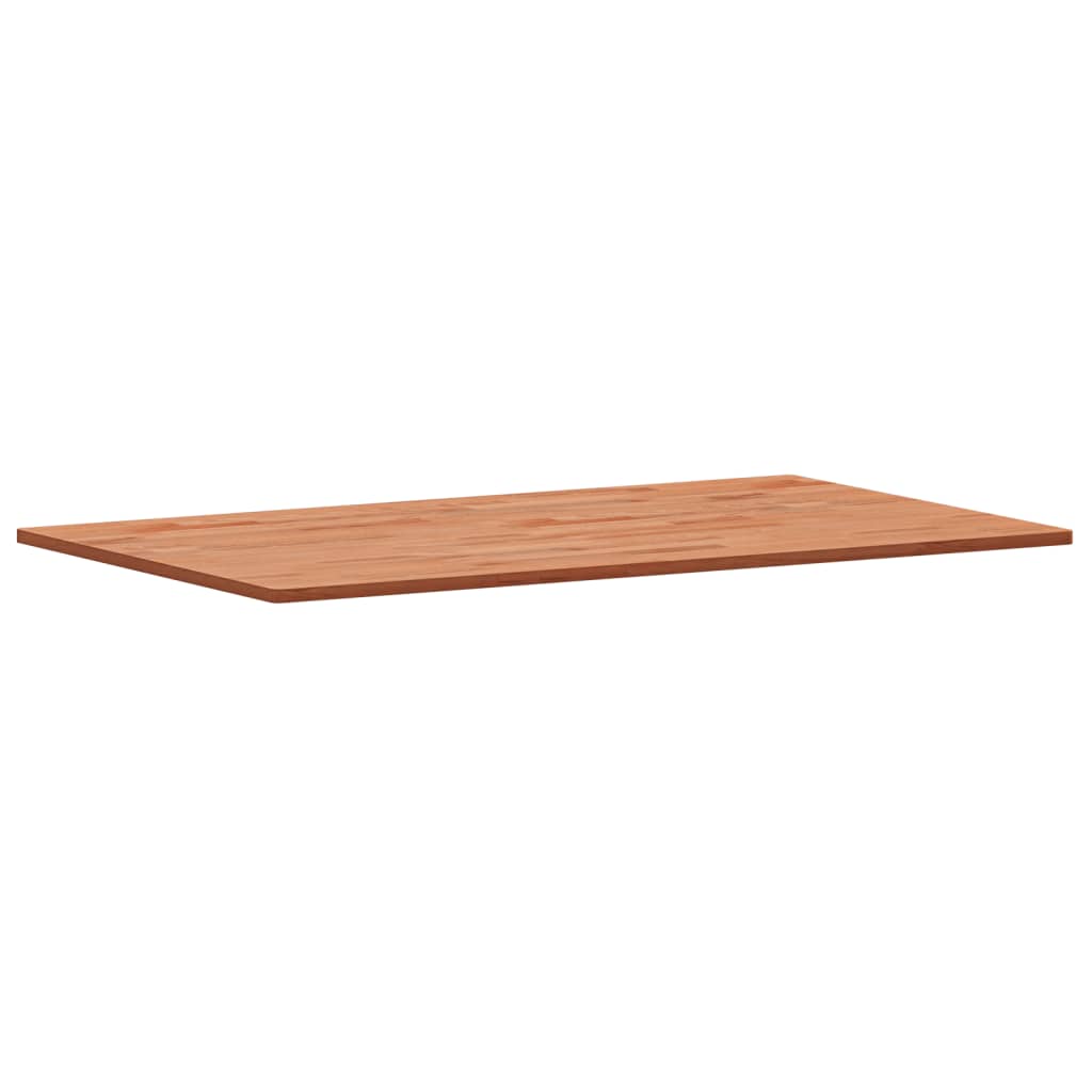 vidaXL Tischplatte 100x60x1,5 cm Rechteckig Massivholz Buche