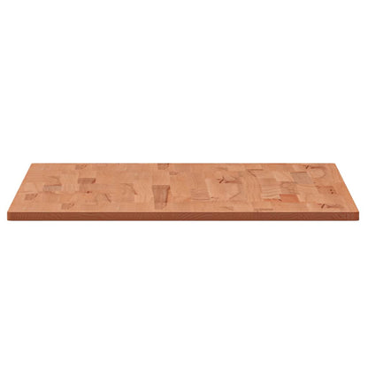 vidaXL Tischplatte 100x60x1,5 cm Rechteckig Massivholz Buche