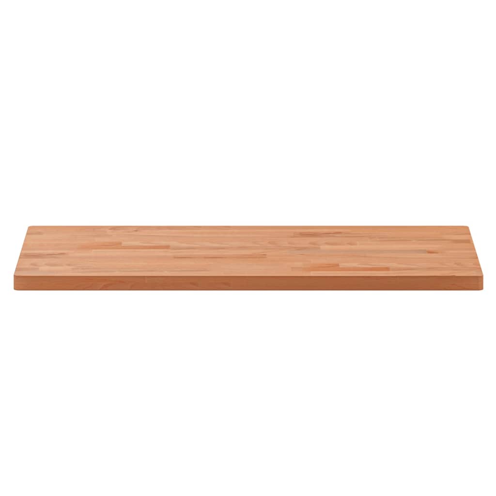 vidaXL Tischplatte 80x40x2,5 cm Rechteckig Massivholz Buche
