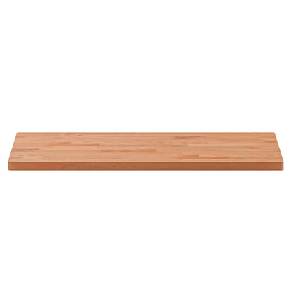 vidaXL Tischplatte 80x40x2,5 cm Rechteckig Massivholz Buche