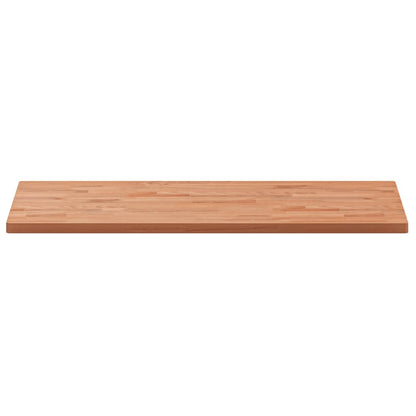 vidaXL Tischplatte 100x50x2,5 cm Rechteckig Massivholz Buche