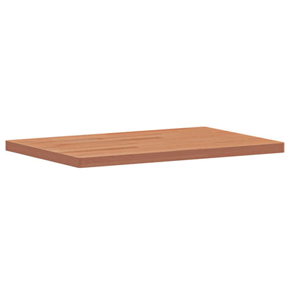 vidaXL Tischplatte 60x40x2,5 cm Rechteckig Massivholz Buche