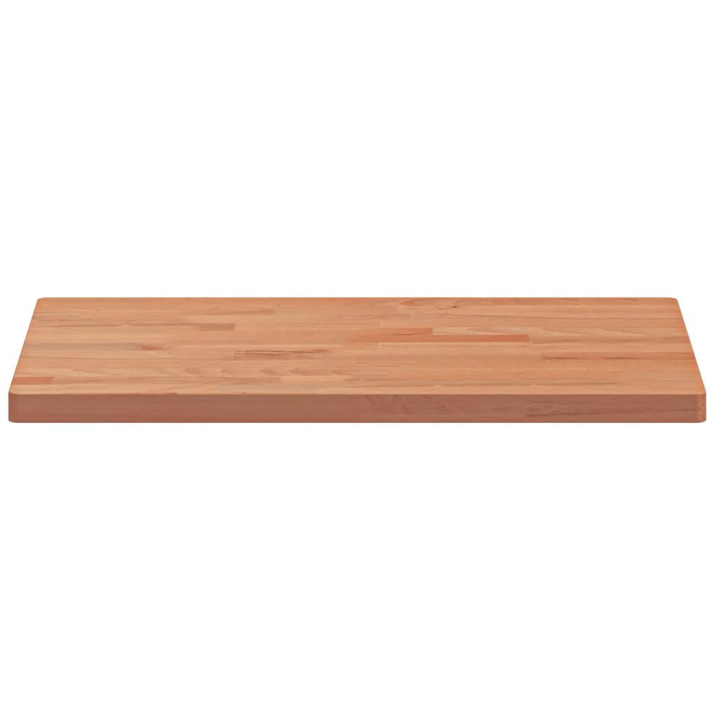vidaXL Tischplatte 60x40x2,5 cm Rechteckig Massivholz Buche