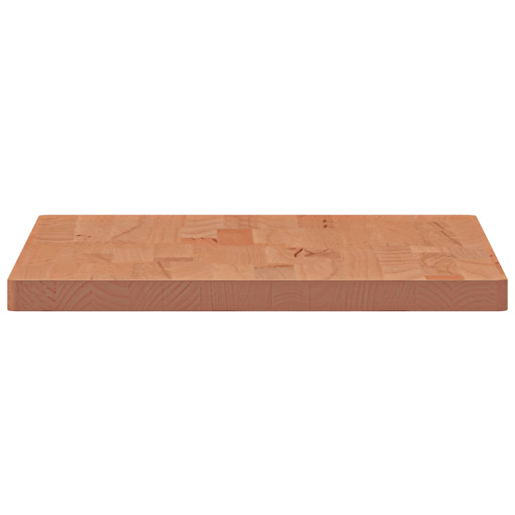 vidaXL Tischplatte 60x40x2,5 cm Rechteckig Massivholz Buche