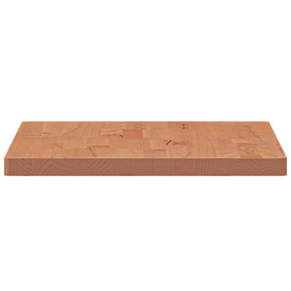 vidaXL Tischplatte 60x40x2,5 cm Rechteckig Massivholz Buche