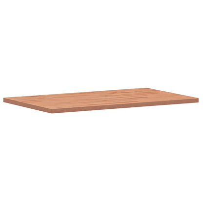 vidaXL Tischplatte 100x60x2,5 cm Rechteckig Massivholz Buche