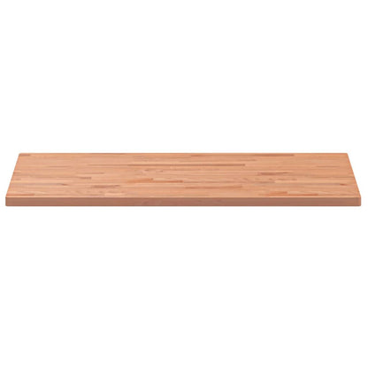vidaXL Tischplatte 100x60x2,5 cm Rechteckig Massivholz Buche