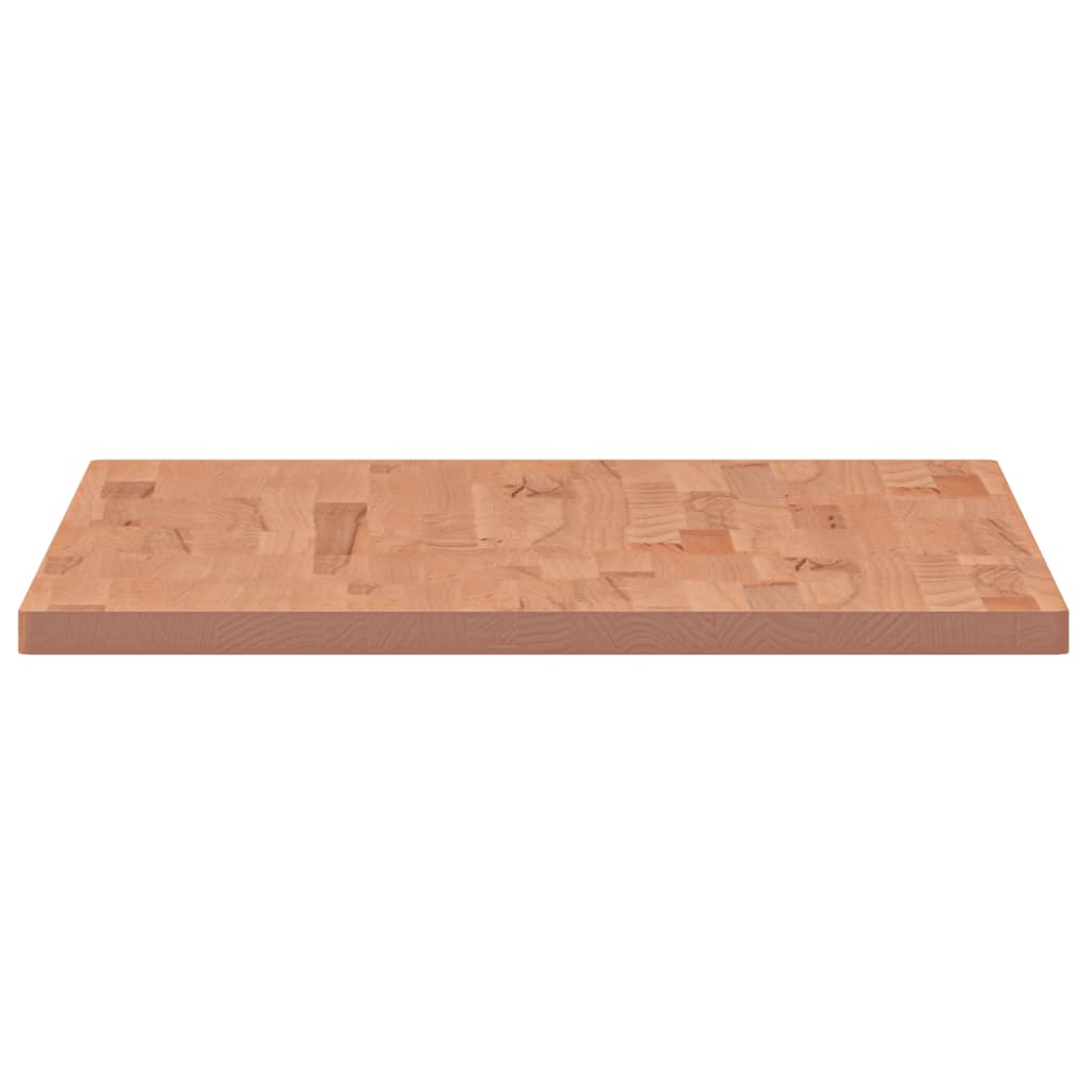 vidaXL Tischplatte 100x60x2,5 cm Rechteckig Massivholz Buche