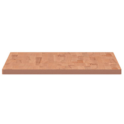 vidaXL Tischplatte 100x60x2,5 cm Rechteckig Massivholz Buche