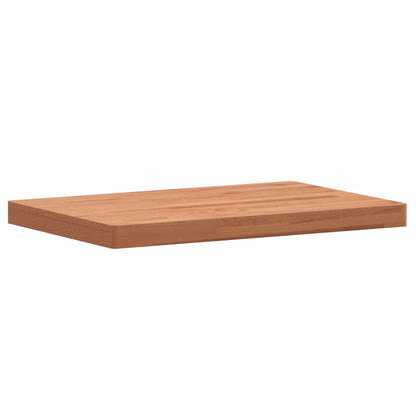 vidaXL Tischplatte 80x40x4 cm Rechteckig Massivholz Buche