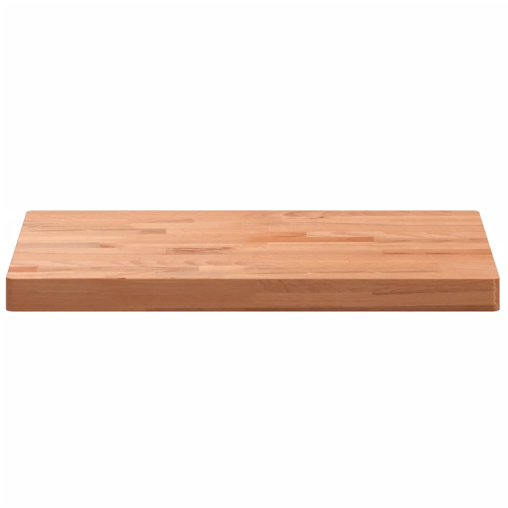 vidaXL Tischplatte 80x40x4 cm Rechteckig Massivholz Buche