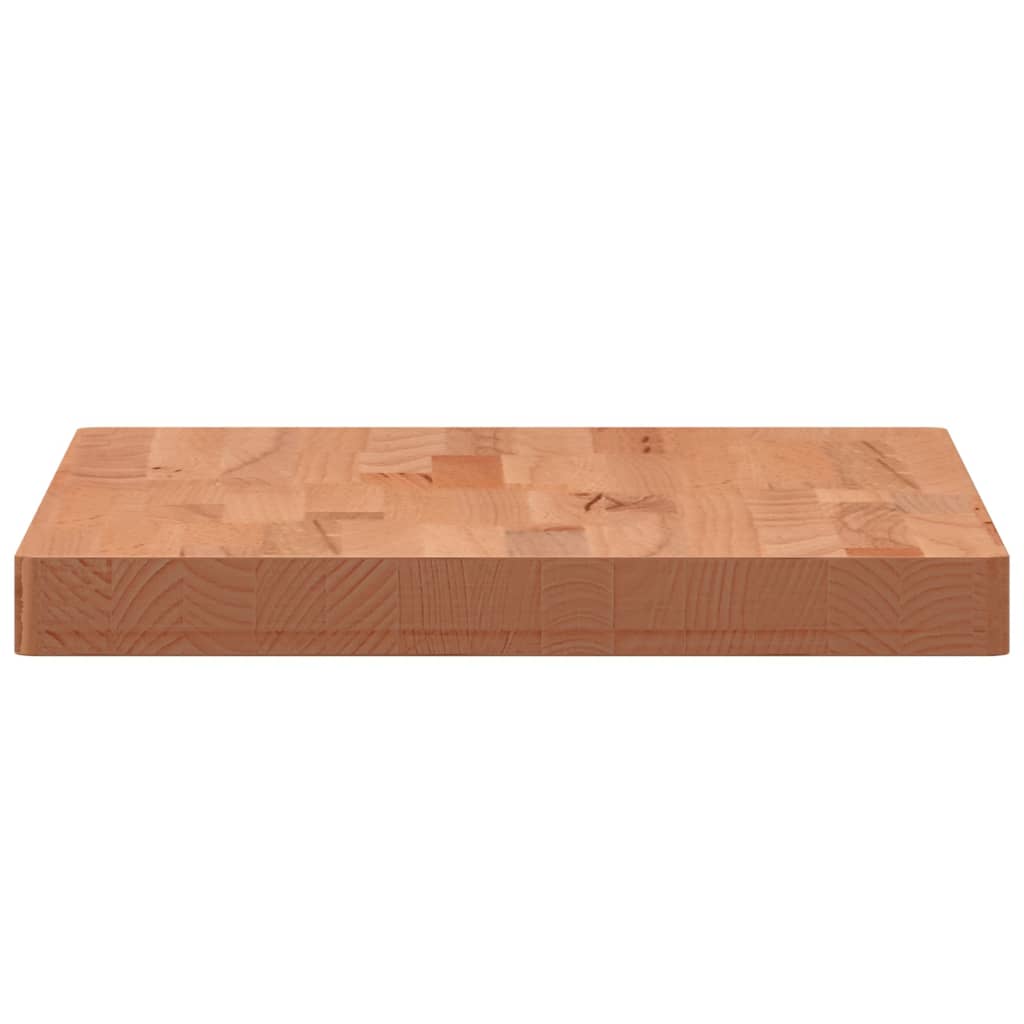 vidaXL Tischplatte 80x40x4 cm Rechteckig Massivholz Buche