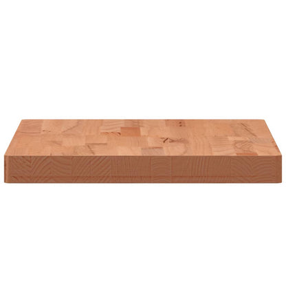 vidaXL Tischplatte 80x40x4 cm Rechteckig Massivholz Buche