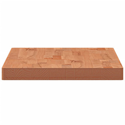 vidaXL Tischplatte 100x50x4 cm Rechteckig Massivholz Buche
