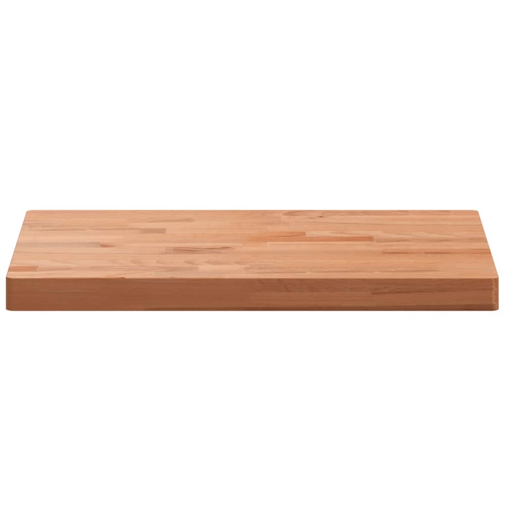vidaXL Tischplatte 60x40x4 cm Rechteckig Massivholz Buche