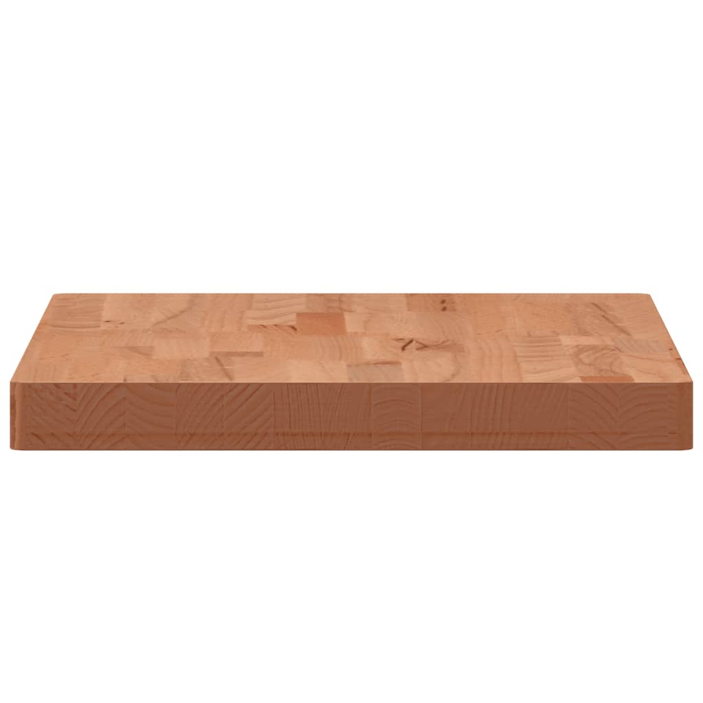 vidaXL Tischplatte 60x40x4 cm Rechteckig Massivholz Buche